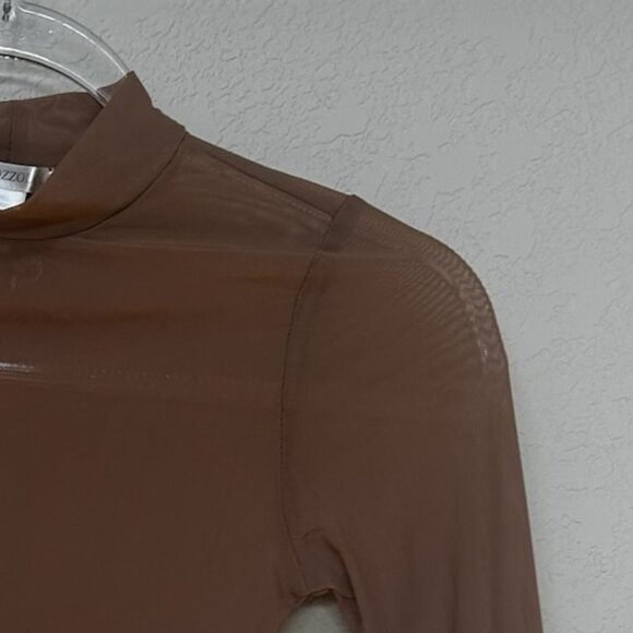 NWOT Mesh Sheer Long Sleeve Bodysuit Body Shaper - Picture 8 of 8